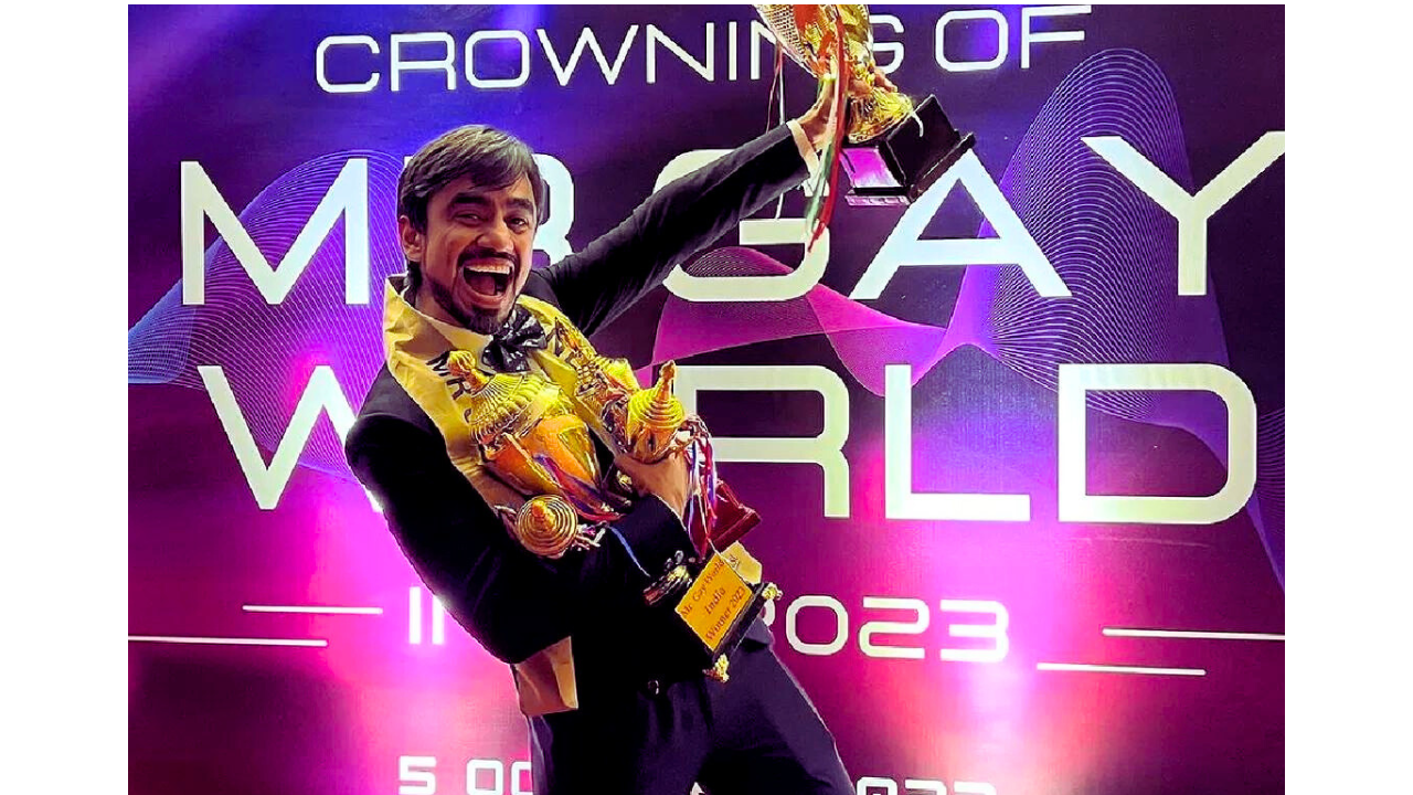 Vishal Pinjani became the winner of 'Mr. Gay India 2023'